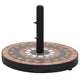 Vidaxl Parasol foot around 12 kg Terracotta White
