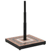 Vidaxl Parasol Foot Square 12 kg Terracotta color blanco