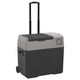 Vidaxl Cool Box con ruote e maniglia da 30 l polipropene nero e grigio