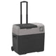 Vidaxl Cool Box con ruote e maniglia 40 l Polypropene nero e grigio