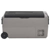 Vidaxl Cool Box con ruedas y manejar 36 l de 36 l polipropeno negro y gris