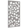 Vidaxl Decorazione murale giardino Esdoornlage Design 105x55 cm Cortenstaal