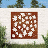 Vidaxl Decorazione da parete Giardino Esdounnowlad Design 55x55 cm Cortenstaal