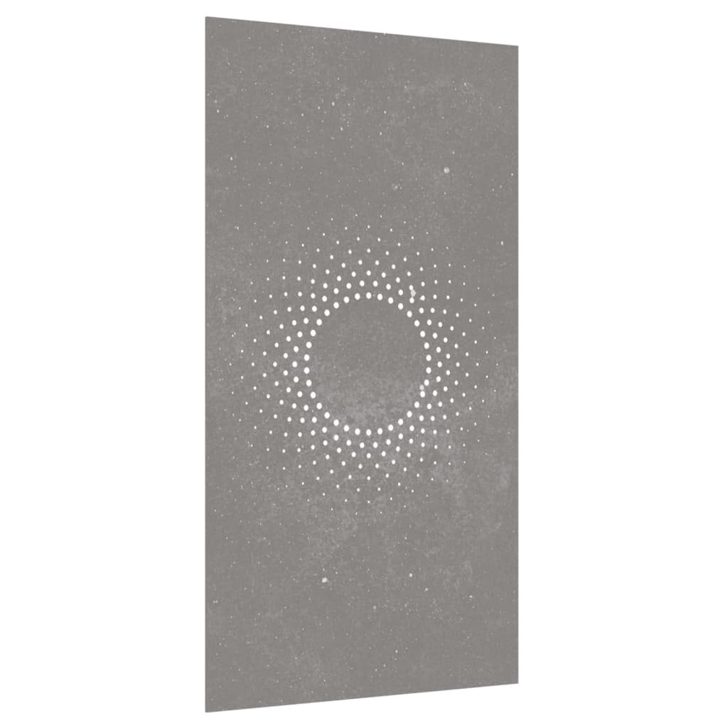 Vidaxl Decoración de pared Garden Sun Sports 105x55 cm Corten Steel