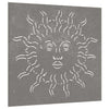 Vidaxl Decorazione da parete Garden Sun Sport 55x55 cm Cortenstaal