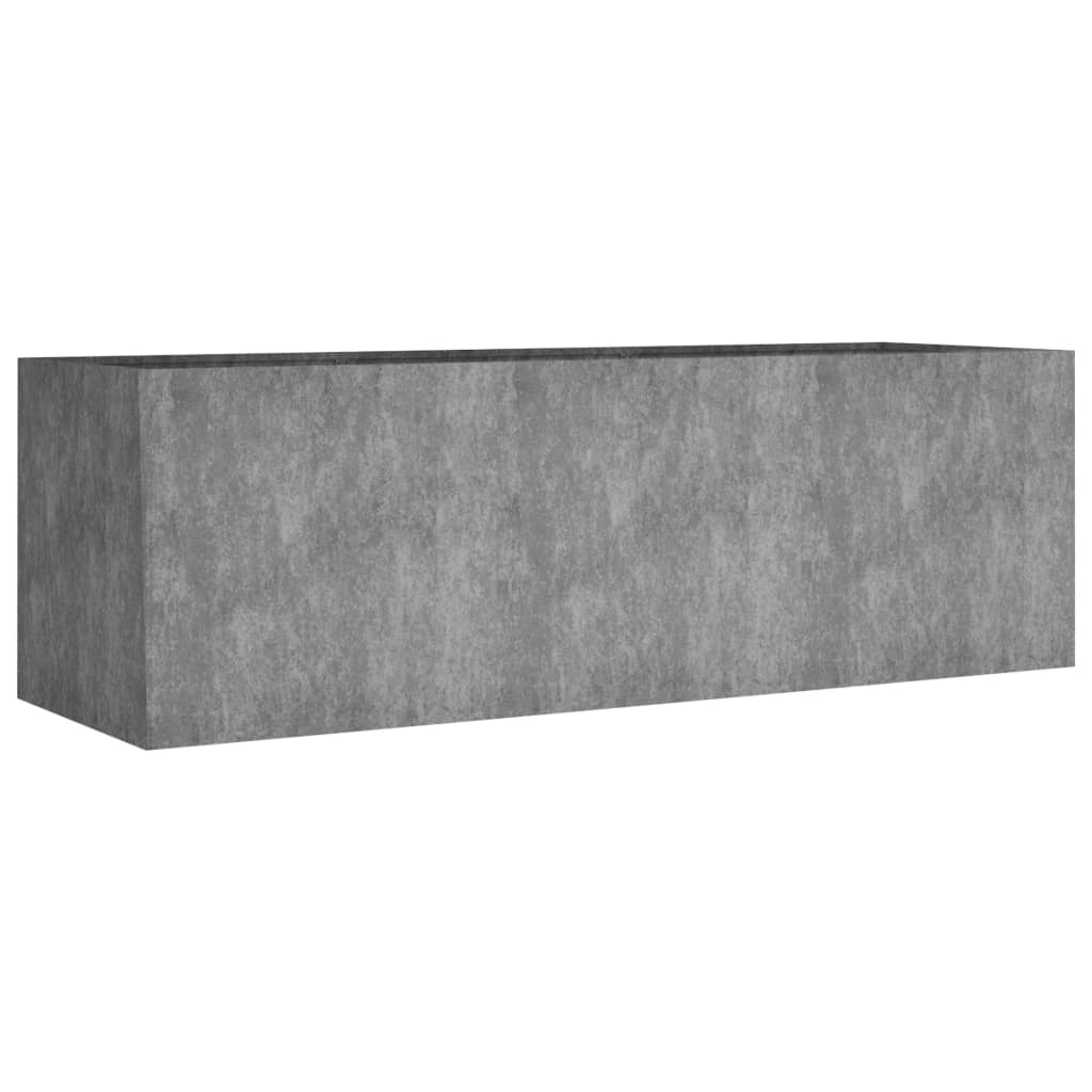 Plantador Vidaxl elevado 120x40x40 cm Corten Steel