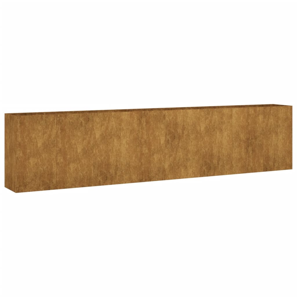 Vidaxl fioriera raccolta 360x40x80 cm Cortenstaal
