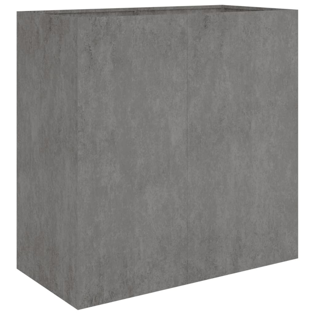 Casella di pianificazione Vidaxl 40x80x80 cm acciaio Corten