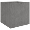 Casella di pianificazione Vidaxl 80x80x80 cm acciaio corten