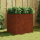 Vidaxl Planning Box 80x80x80 cm Corten Steel