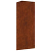 Vidaxl Planning Box 30x26x75 cm Cortenstaal