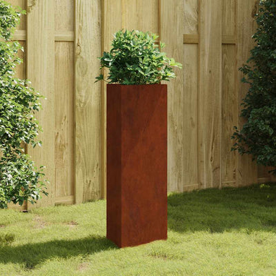 Casella di pianificazione Vidaxl 30x26x75 cm Cortenstaal