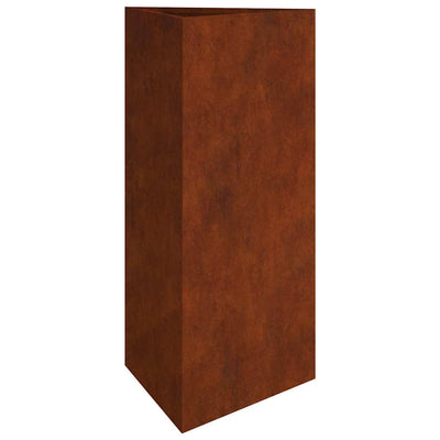 Casella di pianificazione Vidaxl 40x34.5x75 cm Cortenstaal