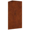Casella di pianificazione Vidaxl 40x34.5x75 cm Cortenstaal