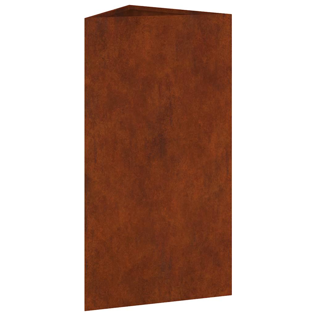 Casella di pianificazione Vidaxl 40x34.5x75 cm Cortenstaal