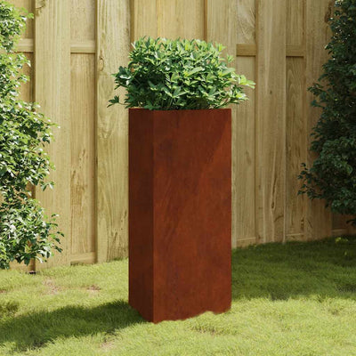 Casella di pianificazione Vidaxl 40x34.5x75 cm Cortenstaal