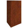 Casella di pianificazione Vidaxl 50x43x75 cm acciaio corten