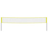 Vidaxl Volleyballnet 823x244 cm tessuto PE giallo e nero