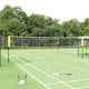 Vidaxl Badmintonnet 600x155 cm tessuto PE giallo e nero