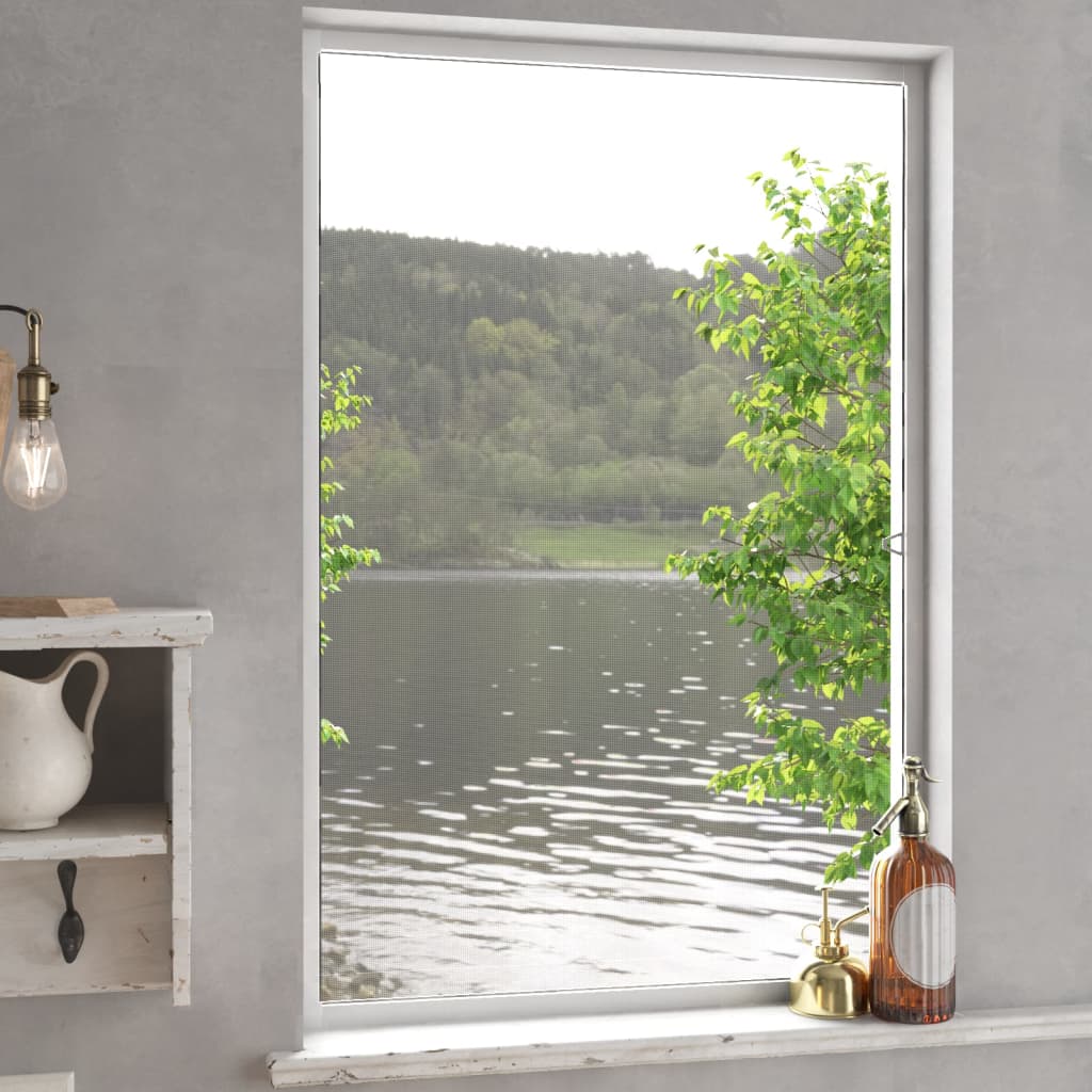 Vidaxl Raamhor 90x120 cm bianco