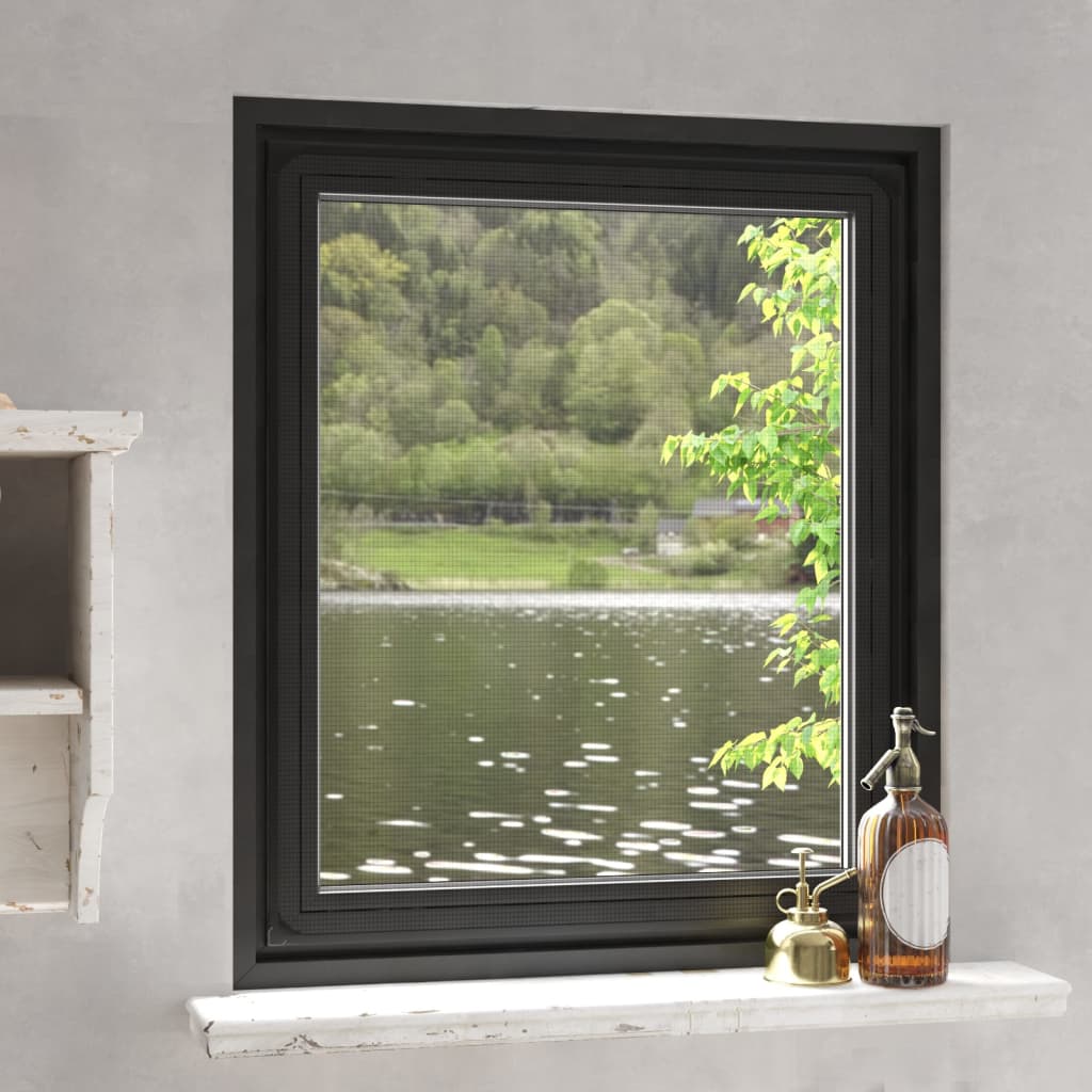 Vidaxl Inseatthor para Windows Magnetic 100x120 cm de antracita