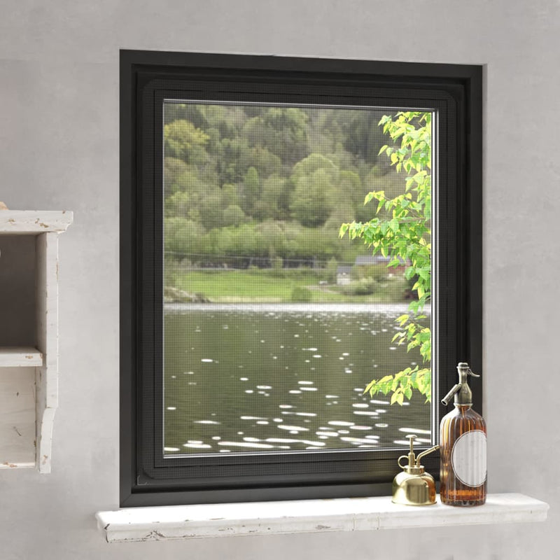 Vidaxl Inseatthor para Windows Magnetic 100x120 cm de antracita