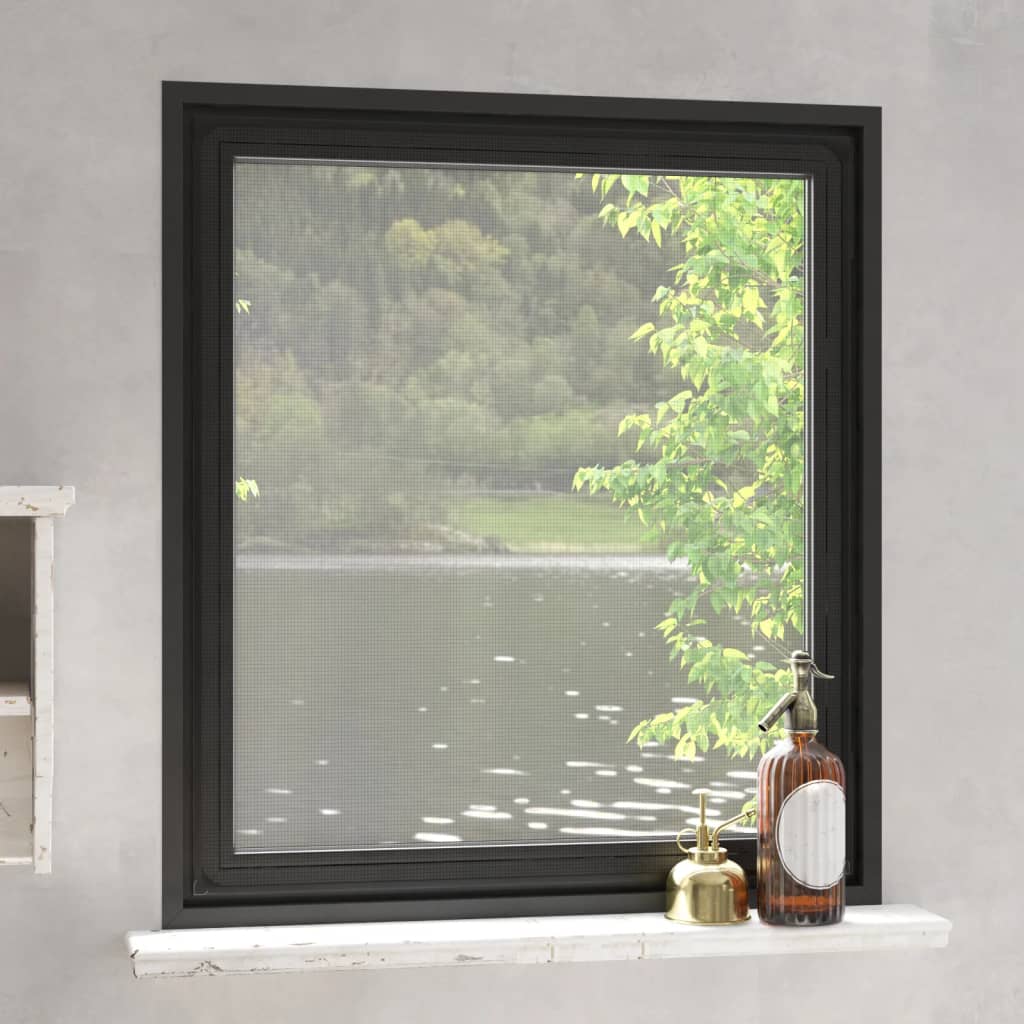Vidaxl insucthor per Windows Magnetic 120x140 cm antracite -colorato