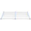 Vidaxl deurluifel 152,5x90 cm polycarbonaat grijs en transparant