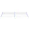 Vidaxl deurluifel 199x90 cm polycarbonaat grijs en transparant