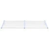 Vidaxl Port Canopy 239x90 cm in policarbonato grigio e trasparente