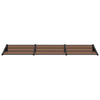 Cola de puerta Vidaxl 297.5x90 cm de policarbonato negro