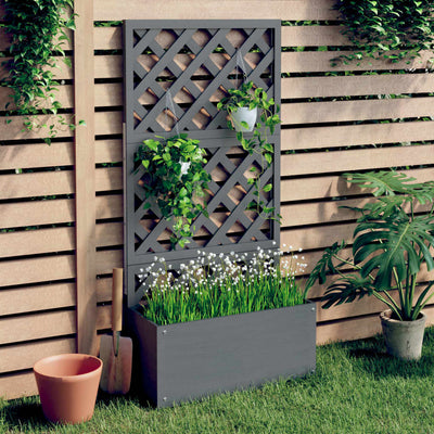 Vidaxl fioriera con latwerk 65x333x135 cm HKC