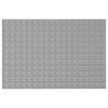 VIDAXL Coperta debole 122x183 cm 5 kg di tessuto grigio