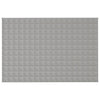 Vidaxl Weakage Manta 122x183 cm 9 kg de tela gris