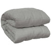 Manta de débil de Vidaxl 200x220 cm 13 kg de tela gris