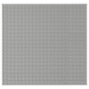 VIDAXL Coperta debole 220x240 cm 15 kg di tessuto grigio