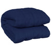 Vidaxl Weakage Manta 135x200 cm 6 kg de tela azul