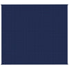 VIDAXL Coperta debole 200x220 cm 9 kg di tessuto blu