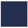 Vidaxl Weakage Manta 220x230 cm 11 kg de tela azul