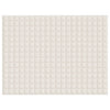 VIDAXL Coperta debole 152x203 cm 11 kg Crema leggera in tessuto