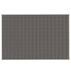 VIDAXL Coperta debole 122x183 cm 5 kg di tessuto grigio