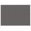 Vidaxl Weakage Manta 137x200 cm 10 kg de tela gris