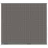Manta de débil de Vidaxl 200x230 cm 13 kg de tela gris