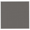 Manta de débil Vidaxl 220x240 cm 11 kg de tela gris