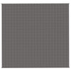 Vidaxl Weakage Manta 220x240 cm 15 kg de tela gris