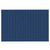 VIDAXL Coperta debole 122x183 cm 5 kg di tessuto blu