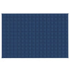 VIDAXL Coperta debole 137x200 cm 10 kg di tessuto blu