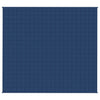 Vidaxl Weakage Blanket 200x230 cm 13 kg de tela azul