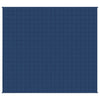 Vidaxl Weakage Manta 220x240 cm 11 kg de tela azul