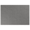 VIDAXL Coperta debole con copertina 135x200 cm 6 kg di tessuto grigio
